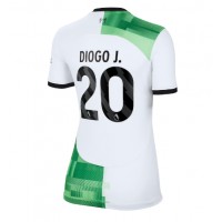 Liverpool Diogo Jota #20 Auswärtstrikot Frauen 2023-24 Kurzarm